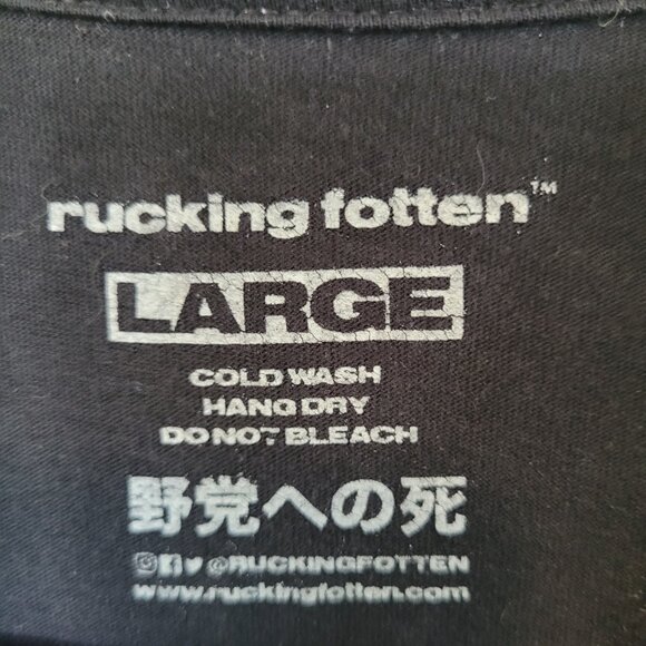 Rucking Fotten Akira T-Shirt Neo Tokyo Explosion Graphic Tee Men's Large - Picture 3 of 4